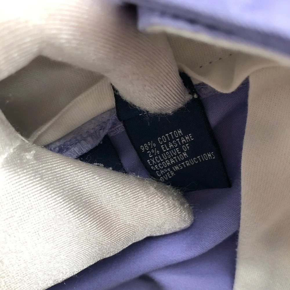 Polo Ralph Lauren Golf Chino Shorts Mens 40‎ Purple Crest Logo Stretch Twill 9.5